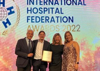 FSM Premi plata en els International Hospital Federation Awards 2022 pel projecte "Entitat Saludable"